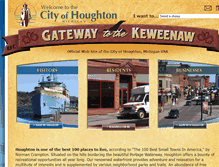 Tablet Screenshot of history.cityofhoughton.com