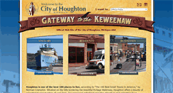 Desktop Screenshot of cityofhoughton.com